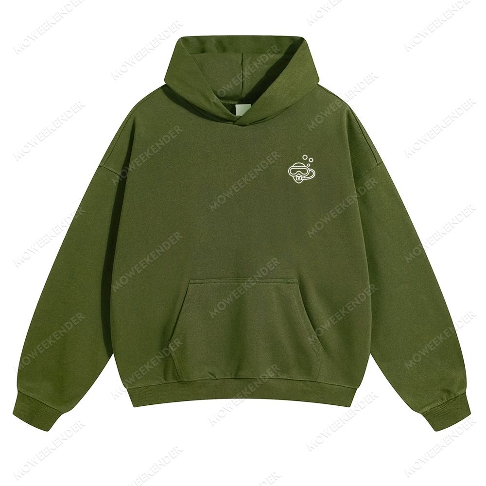 Diver QR Code Custom Unisex pure cotton sweatshirt