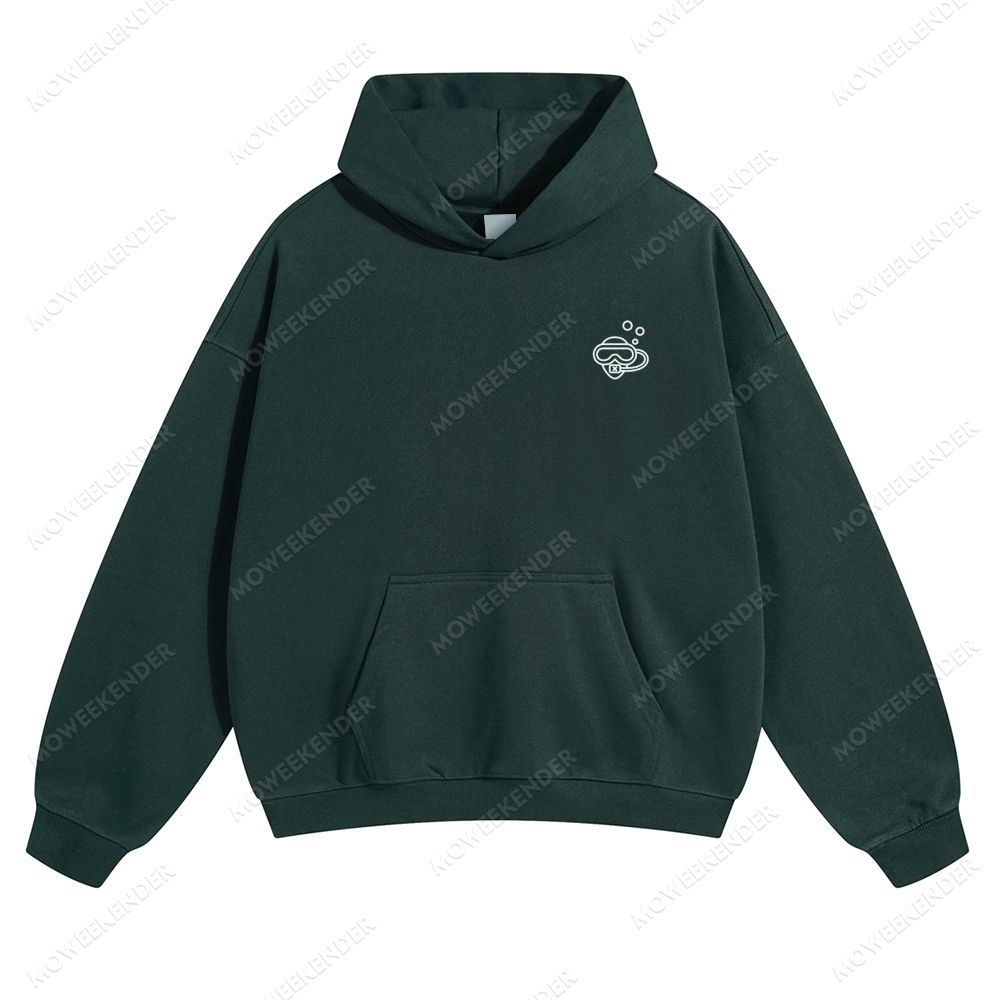 Diver QR Code Custom Unisex pure cotton sweatshirt