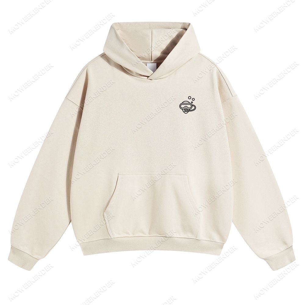 Diver QR Code Custom Unisex pure cotton sweatshirt