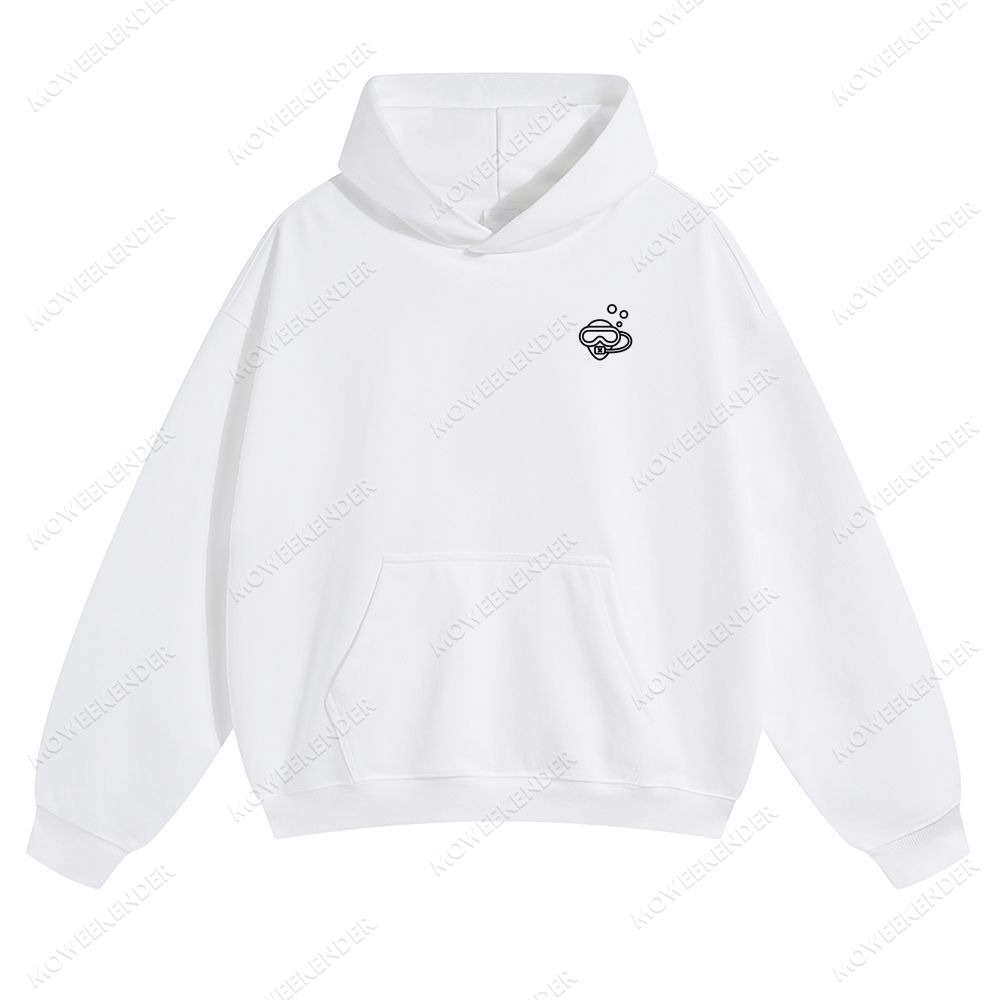 Diver QR Code Custom Unisex pure cotton sweatshirt