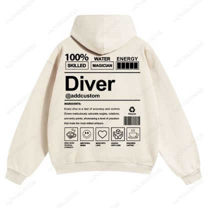Diver Custom Unisex pure cotton sweatshirt
