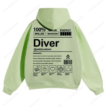 Diver Custom Unisex pure cotton sweatshirt