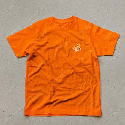 Diver QR Code Custom Unisex Cotton T-Shirt