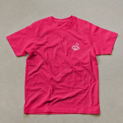 Diver QR Code Custom Unisex Cotton T-Shirt