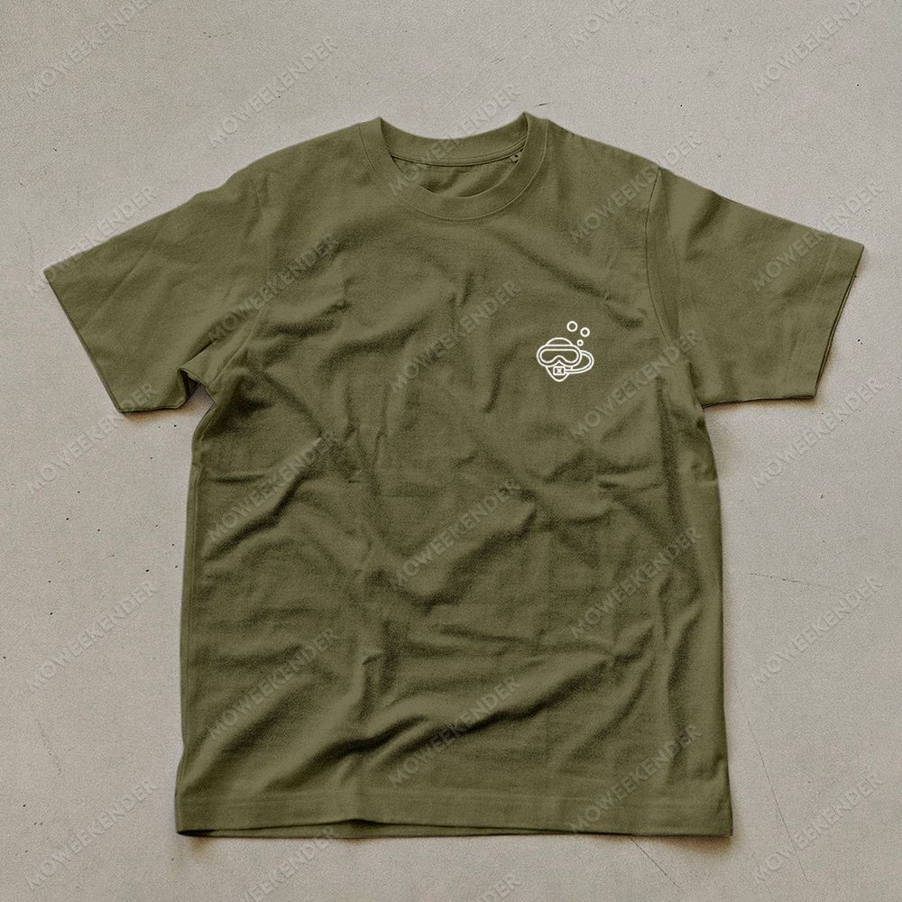 Diver Custom Unisex Cotton T-Shirt