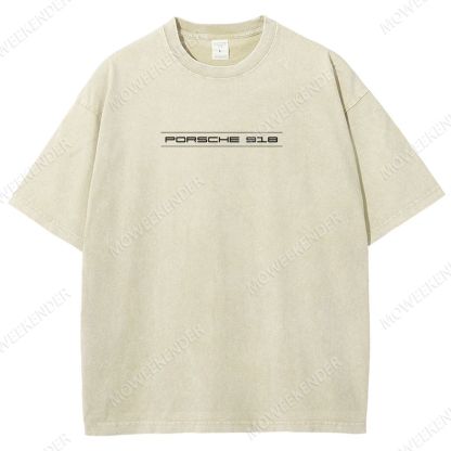 918 Racing Cars Unisex Fit Washed T-Shirt