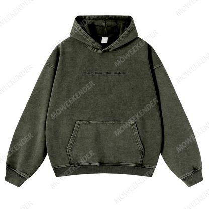 918 Racing Cars Unisex Fit Vintage Washed Hoodie
