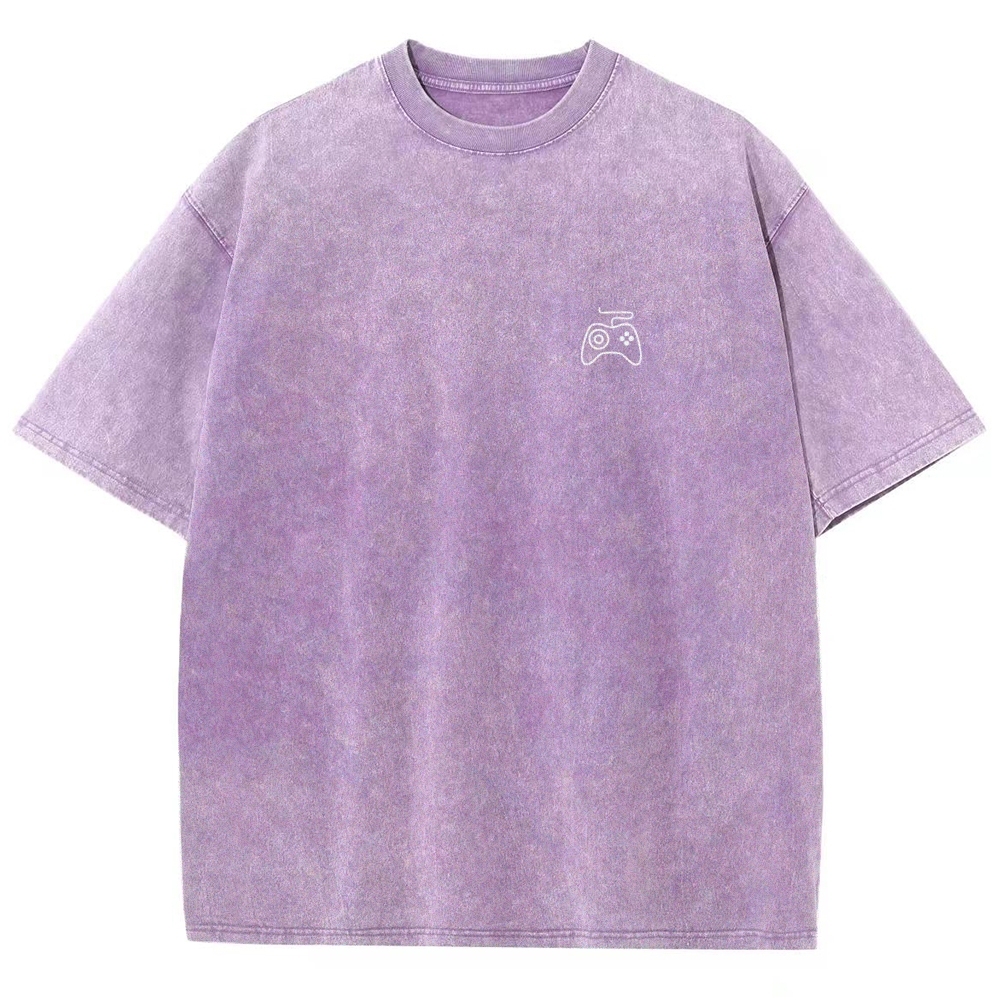 Gamer Unisex Fit Washed T-Shirt-moweekender