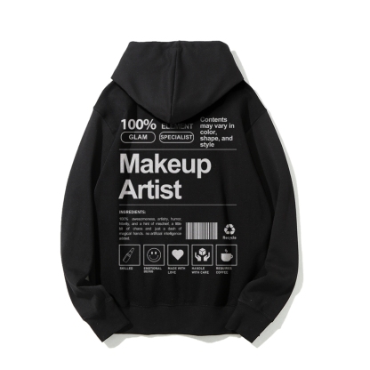 Makeup Artist Casual Hoodie-moweekender