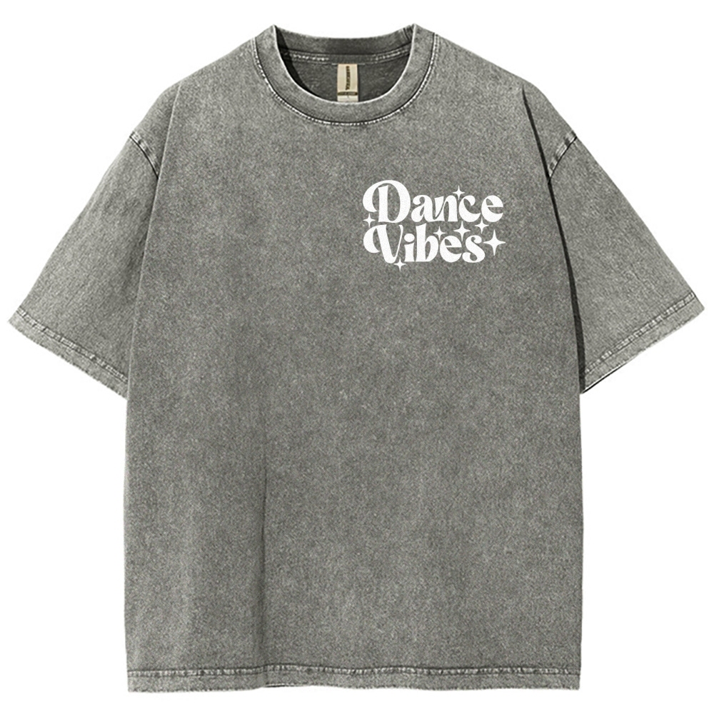 dance vibes Unisex Fit Washed T-Shirt-moweekender