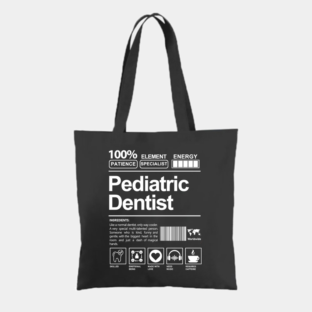 Pediatric Dentist Tote Bag-moweekender