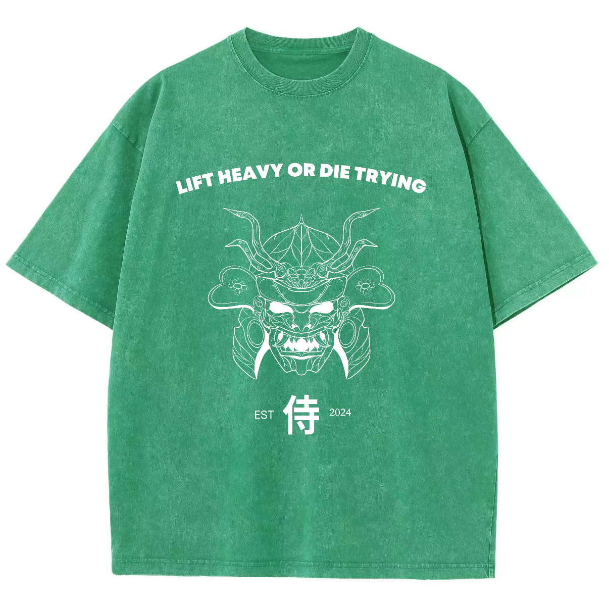 Lift Heavy Or Die Trying Unisex Fit Washed Oversized T-Shirt-moweekender