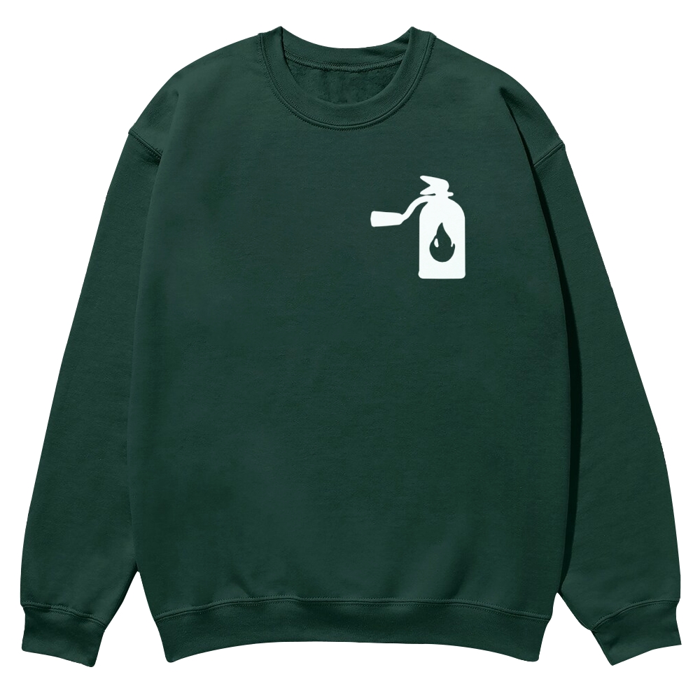 Firefighter Casual Crewneck Sweatshirt-moweekender