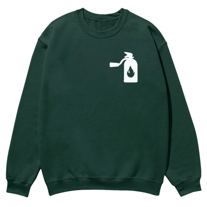 Firefighter Casual Crewneck Sweatshirt-moweekender
