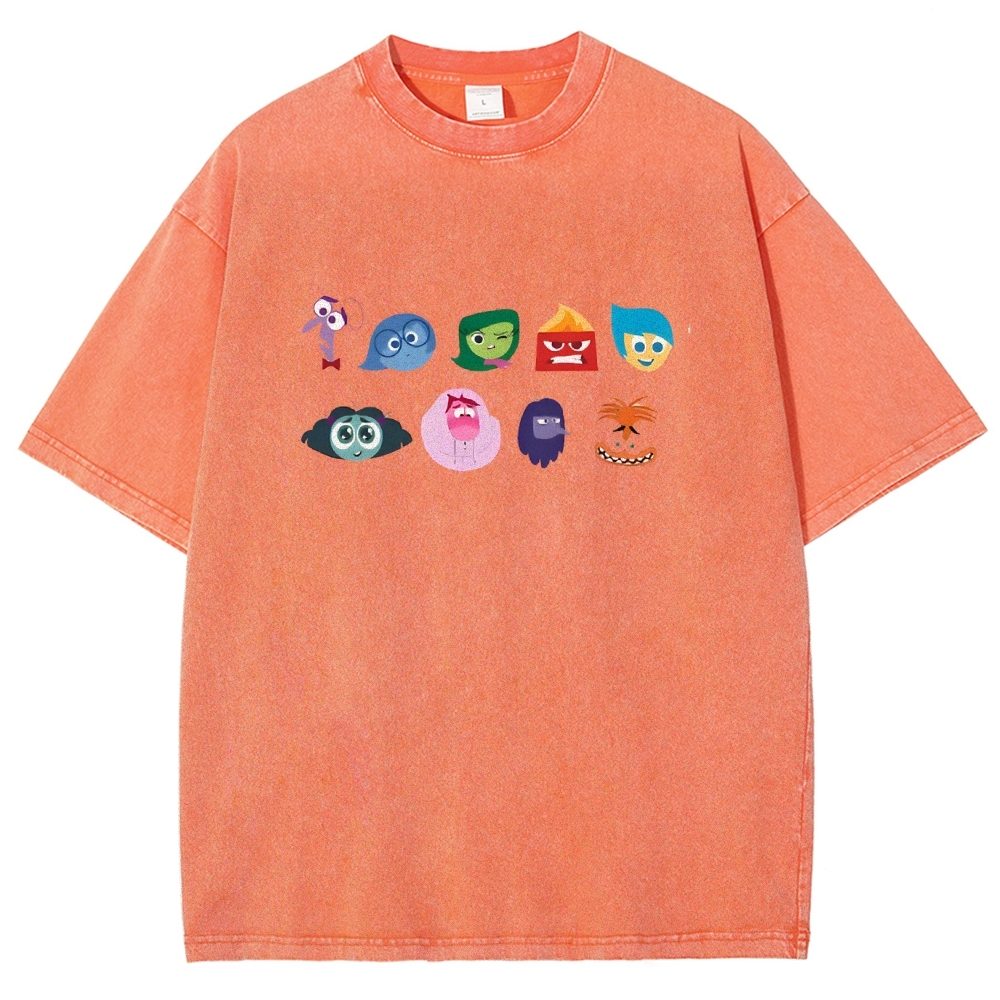 It's Okay To Feel All The Feels Washed T-shirt-moweekender