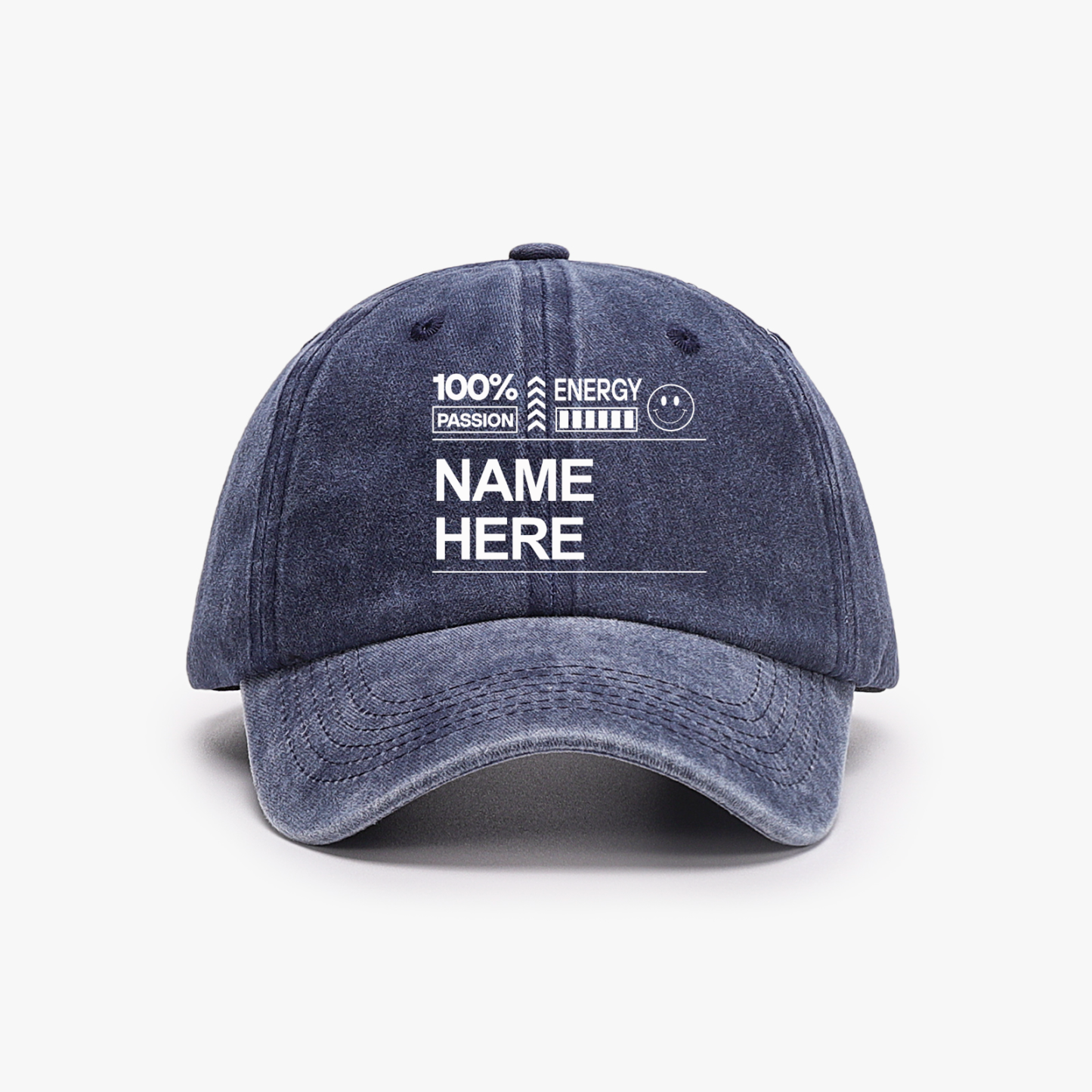 Customized Unisex Washed Vintage Baseball Cap