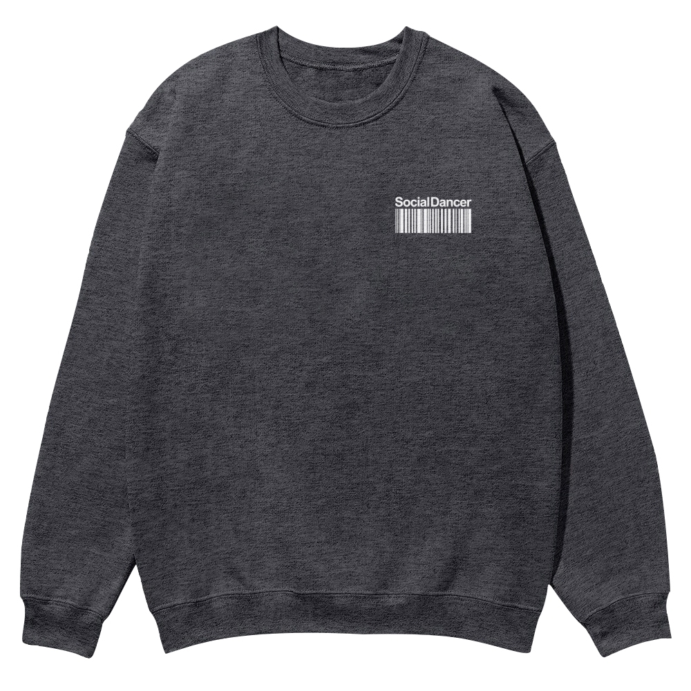 Social Dancer Casual Crewneck Sweatshirt-moweekender