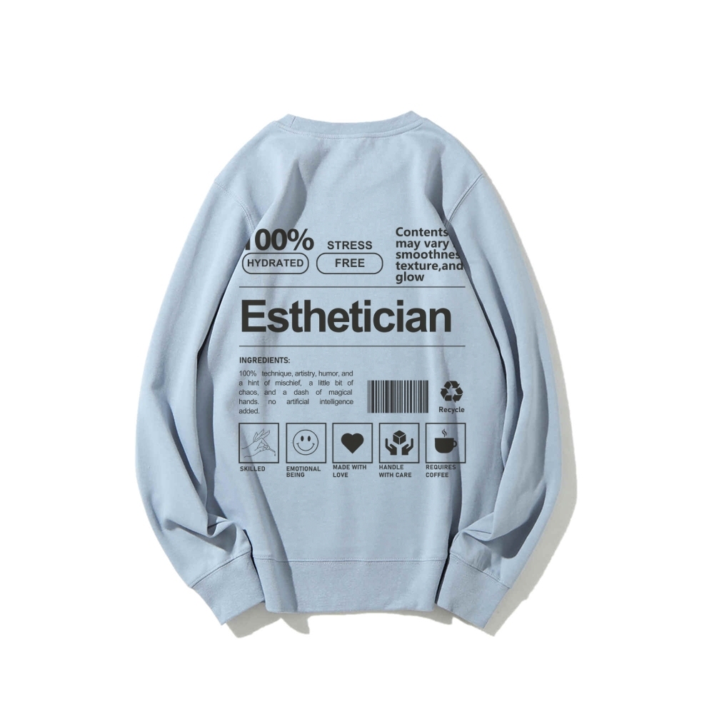 Esthetician Casual Crewneck Sweatshirt-moweekender