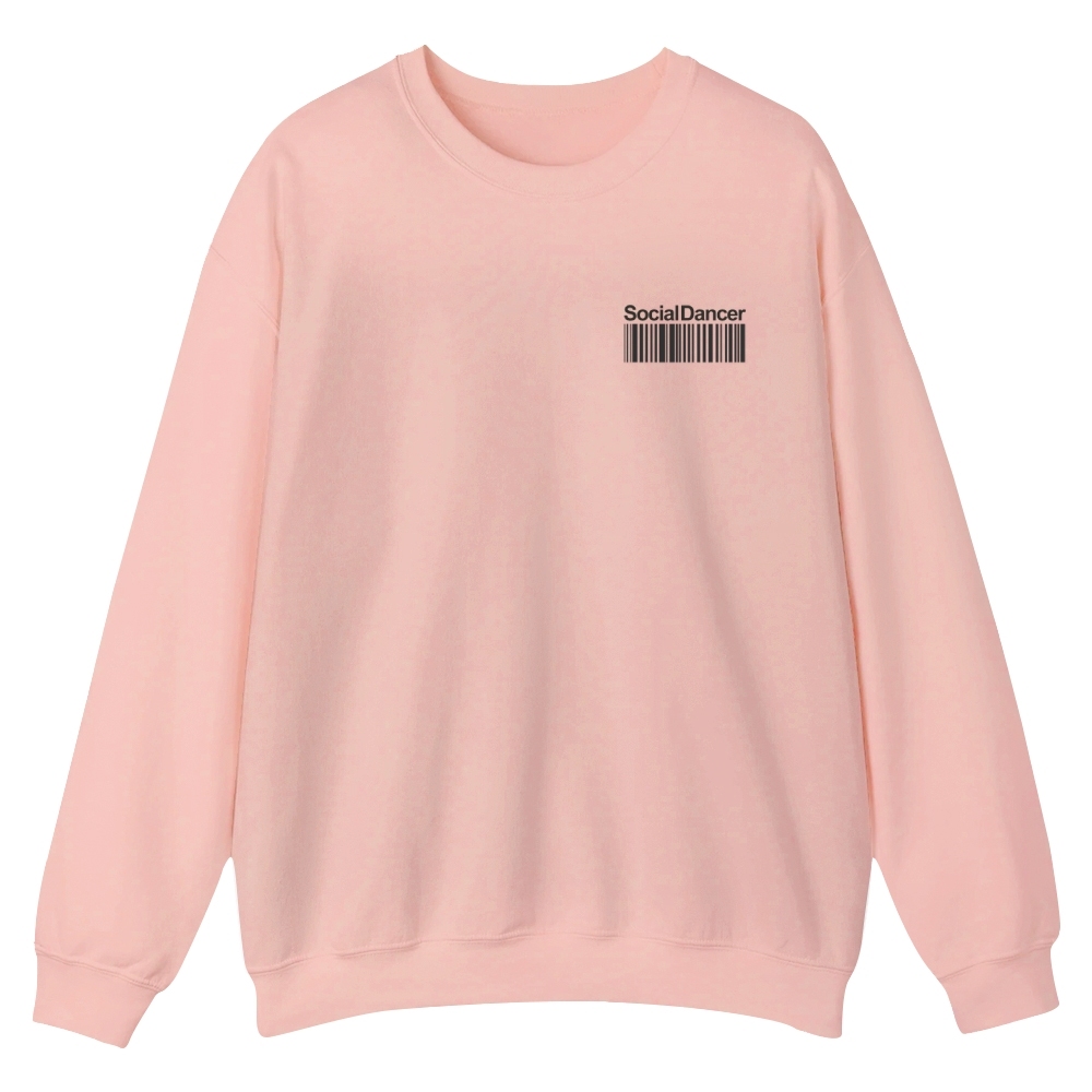 Social Dancer Casual Crewneck Sweatshirt-moweekender