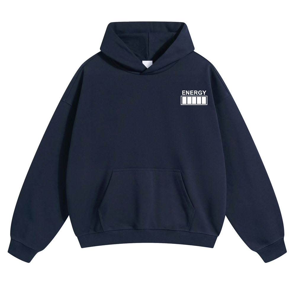 QR Code Customized Unisex Solid Hoodie