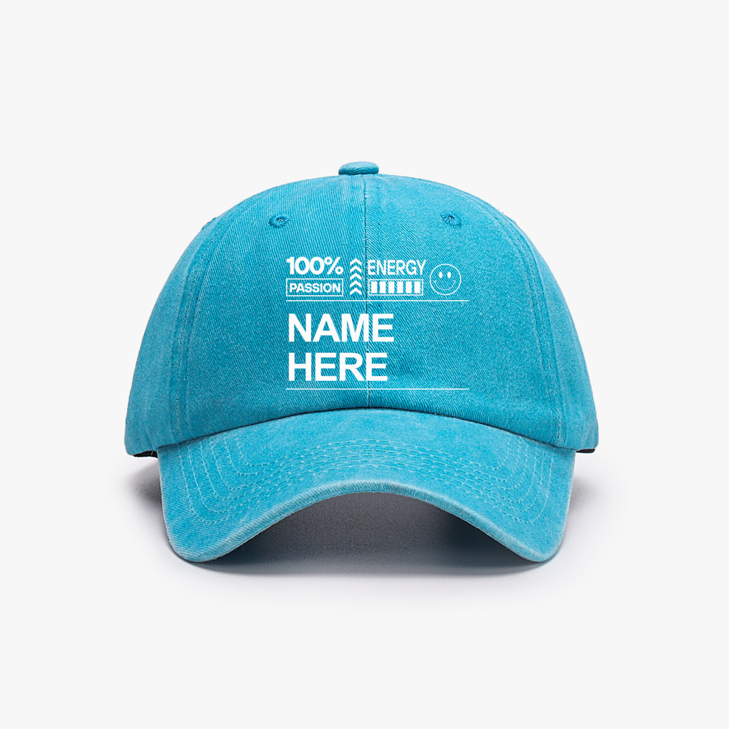 Customized Unisex Washed Vintage Baseball Cap