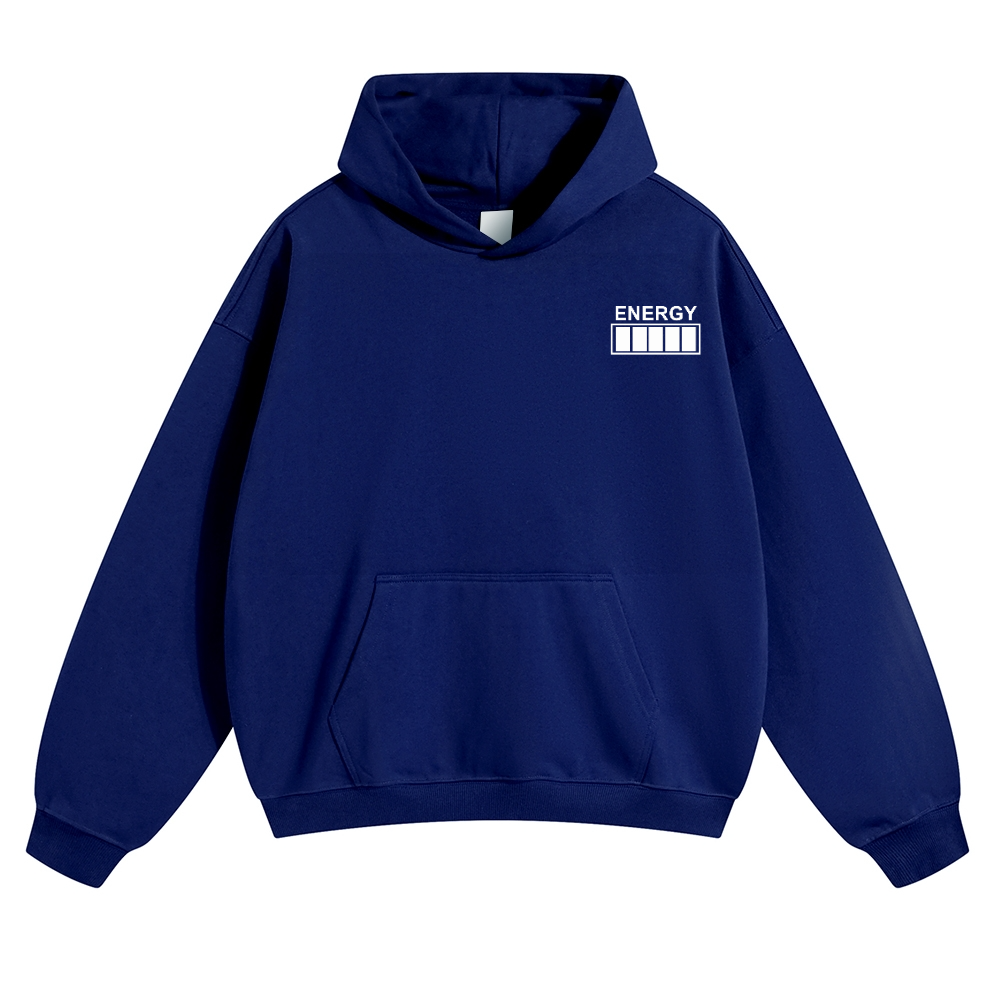 QR Code Customized Unisex Solid Hoodie