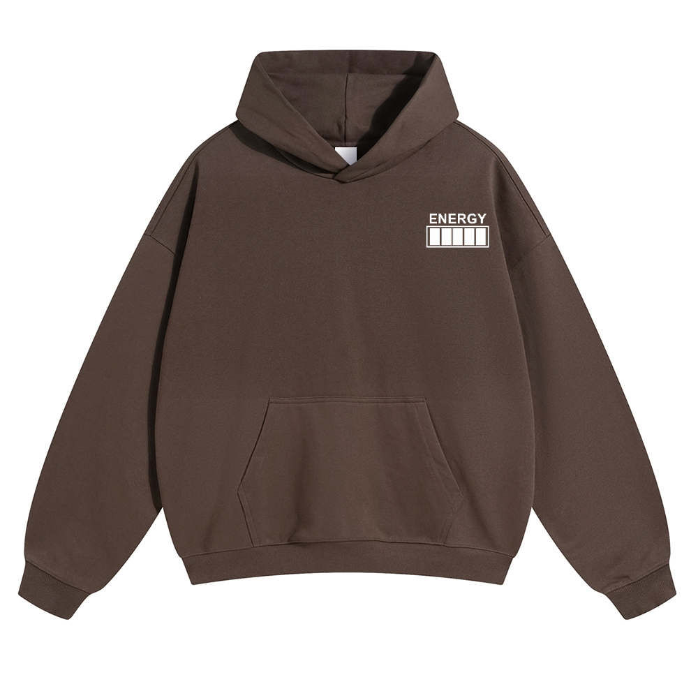 QR Code Customized Unisex Solid Hoodie