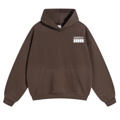 QR Code Customized Unisex Solid Hoodie