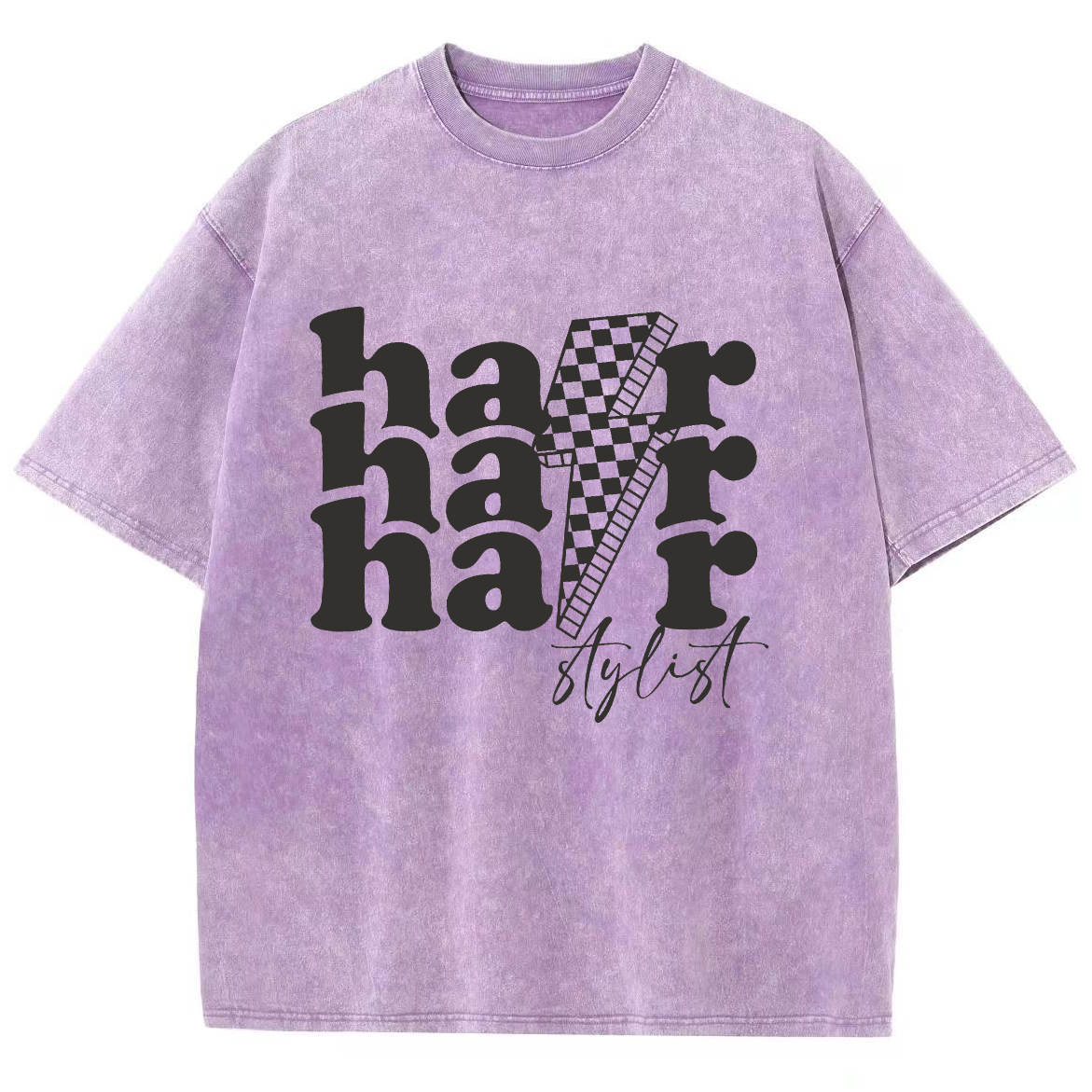 Hair Stylist Unisex Fit Washed T-Shirt-moweekender