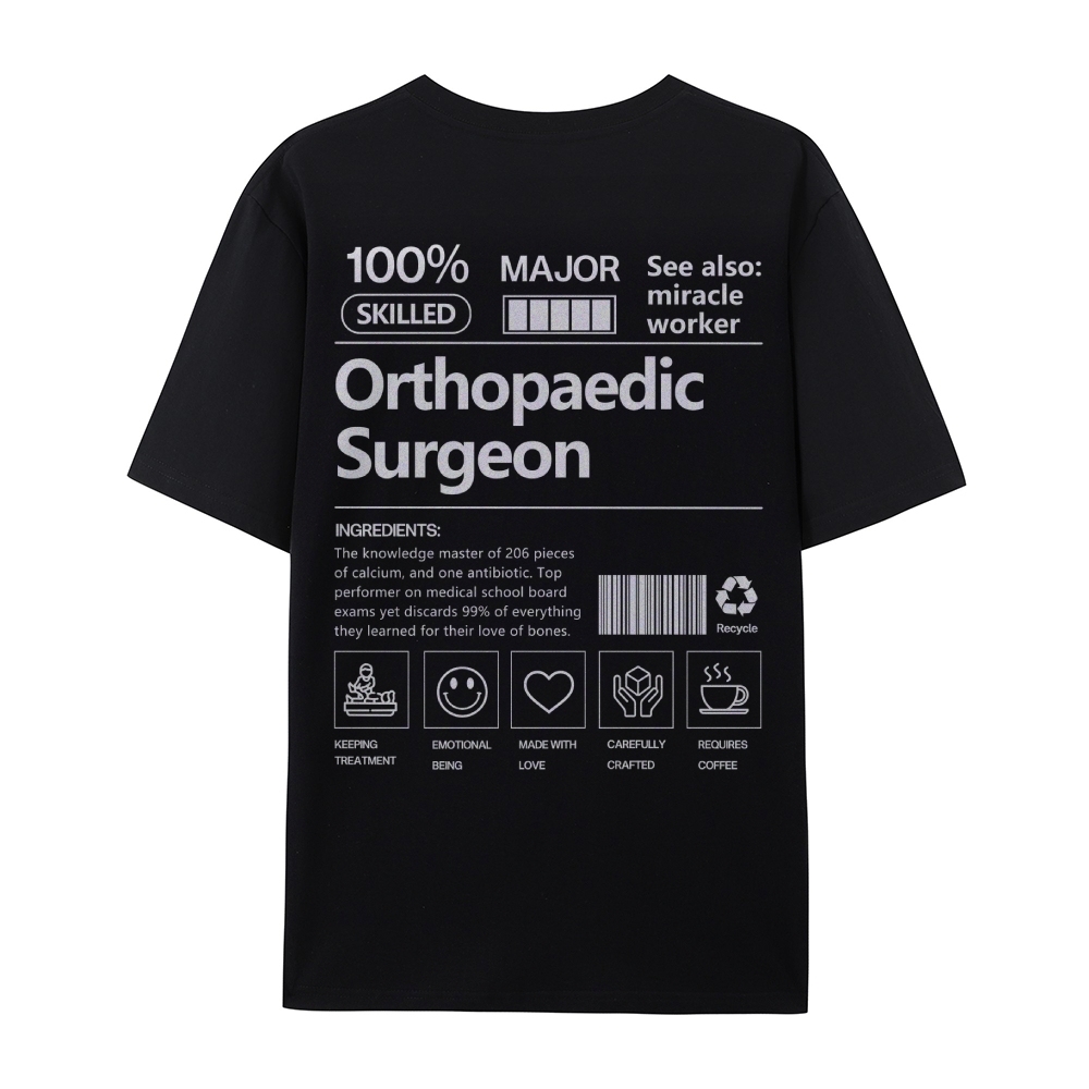 Orthopaedic Surgeon Casual Short Sleeve T-Shirt-moweekender