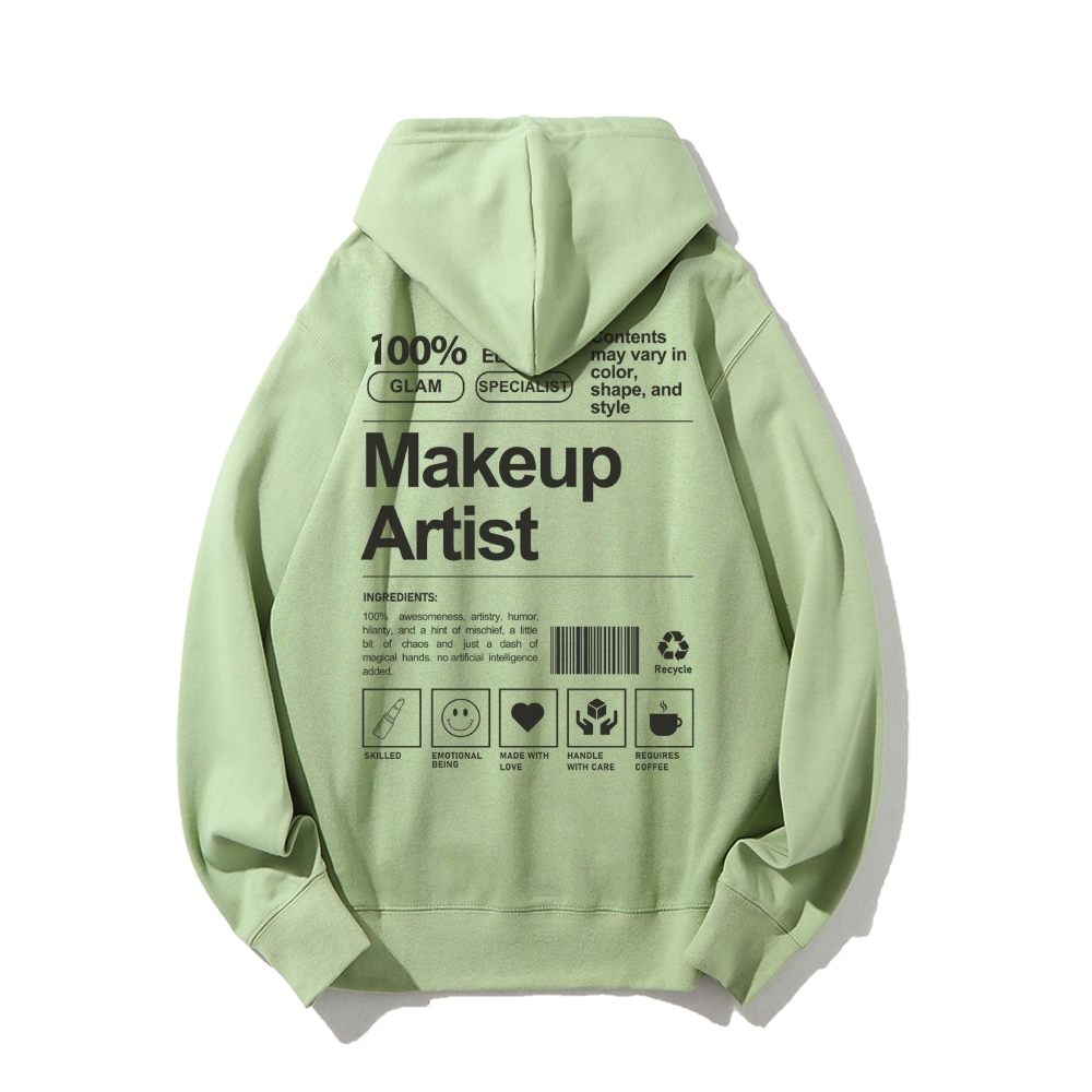 Makeup Artist Casual Hoodie-moweekender