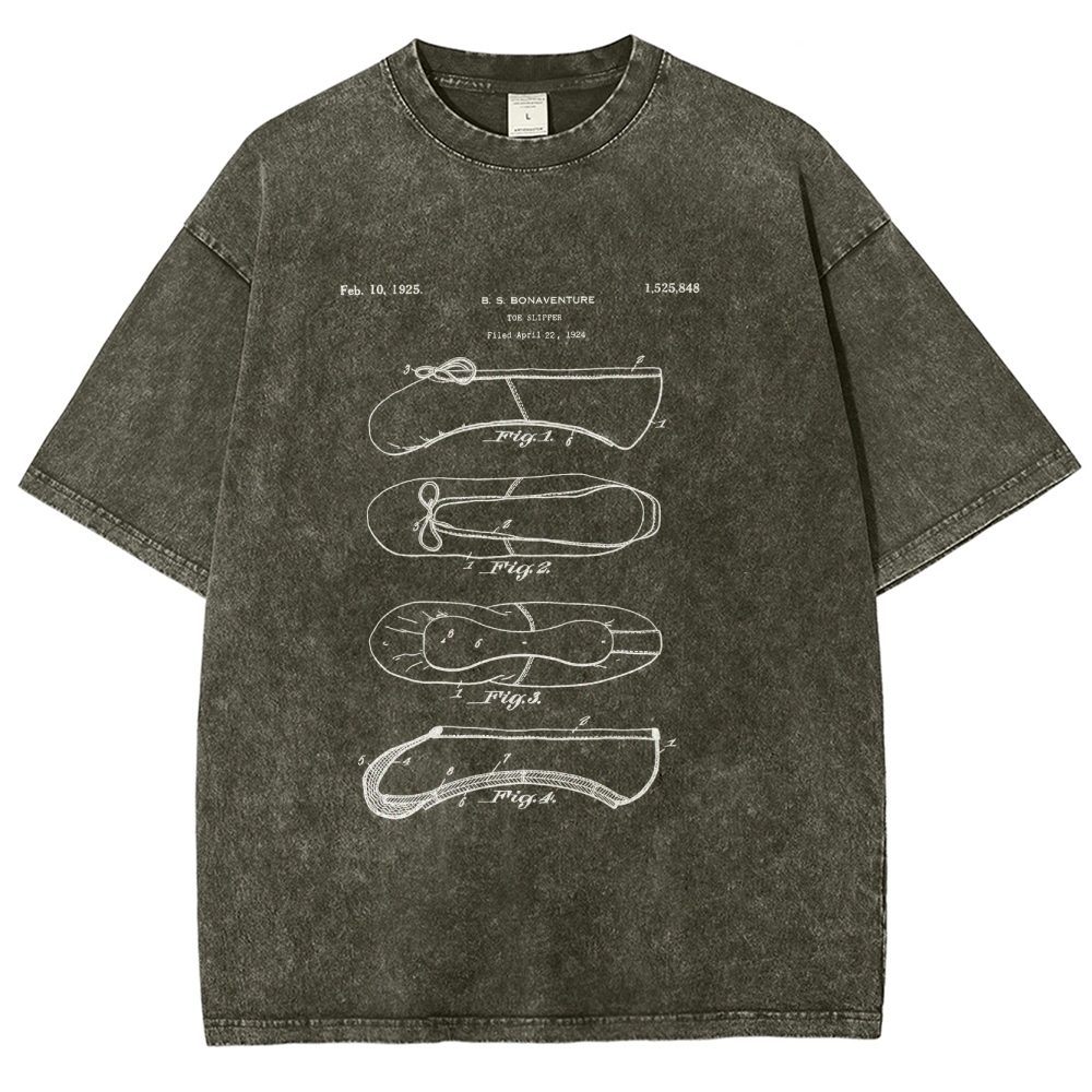 Ballet Unisex Fit Washed T-Shirt-moweekender