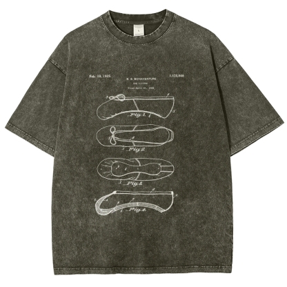 Ballet Unisex Fit Washed T-Shirt-moweekender