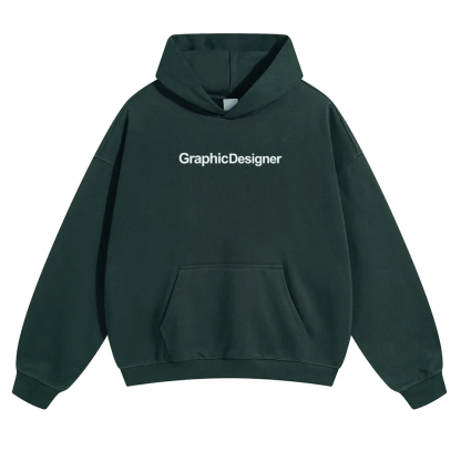 Graphic Designer Unisex Casual Anime Print Hoodie-moweekender