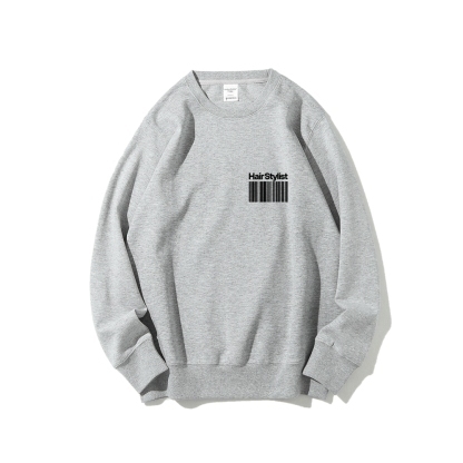 Hair Stylist Casual Crew Neck Sweatshirt-moweekender