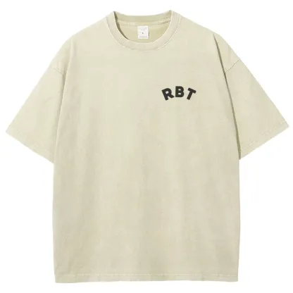 Registered Behavior Technician Unisex Fit Washed T-Shirt-moweekender