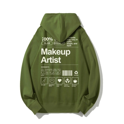 Makeup Artist Casual Hoodie-moweekender