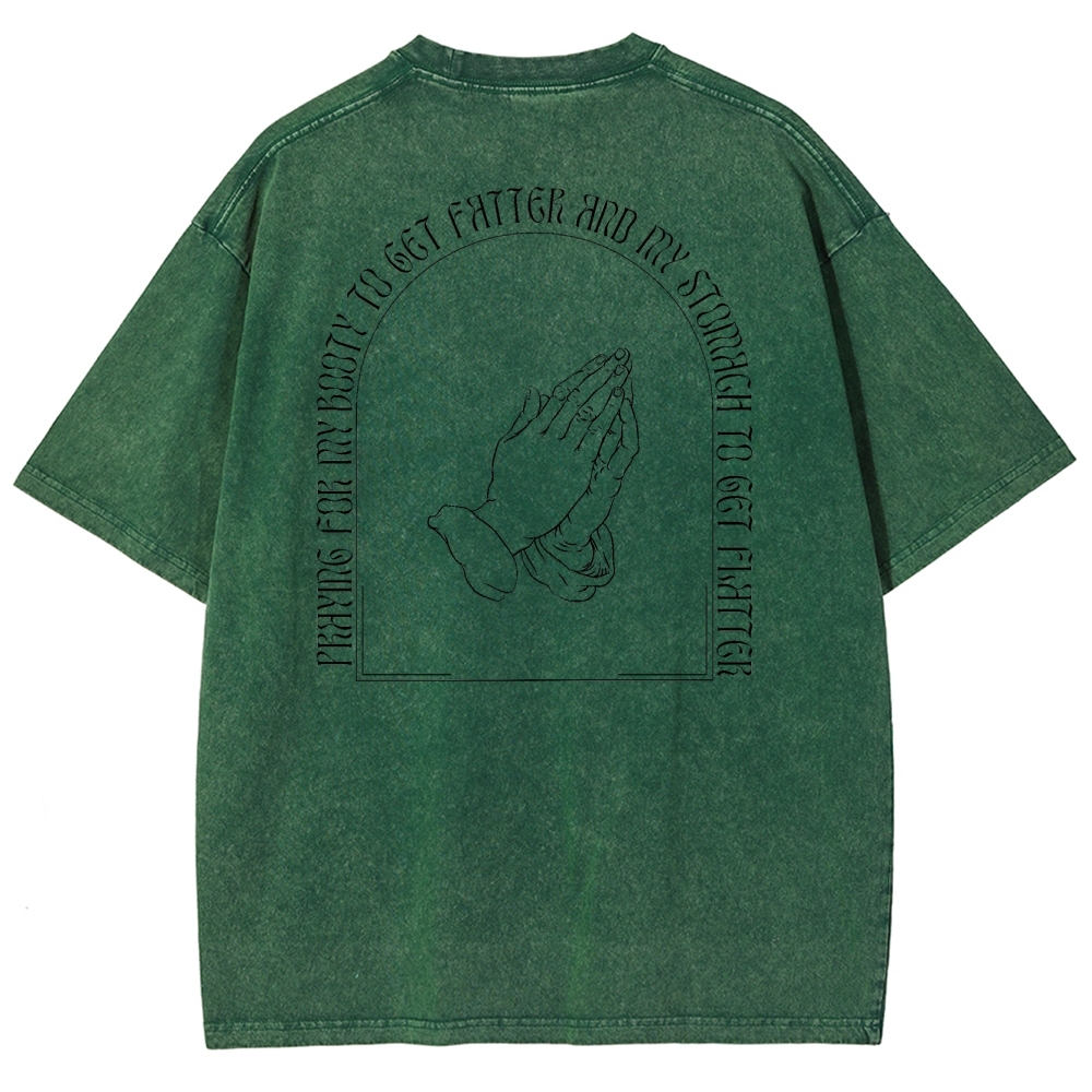 Vintage Snowflake Washed T-Shirt 2406003487-moweekender