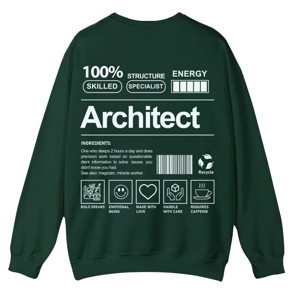 Architect Casual Crewneck Sweatshirt
