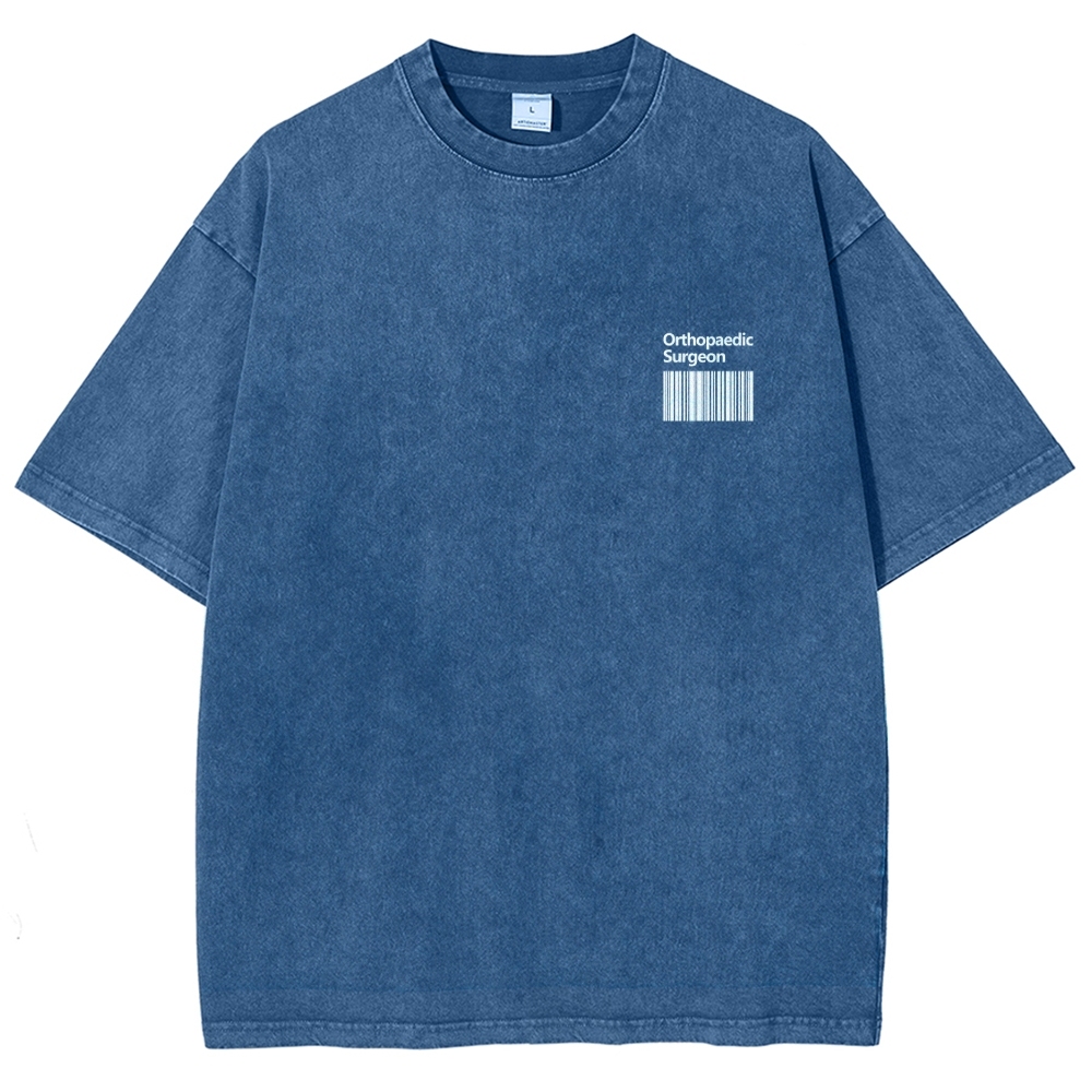Orthopaedic Surgeon Unisex Fit Washed T-Shirt