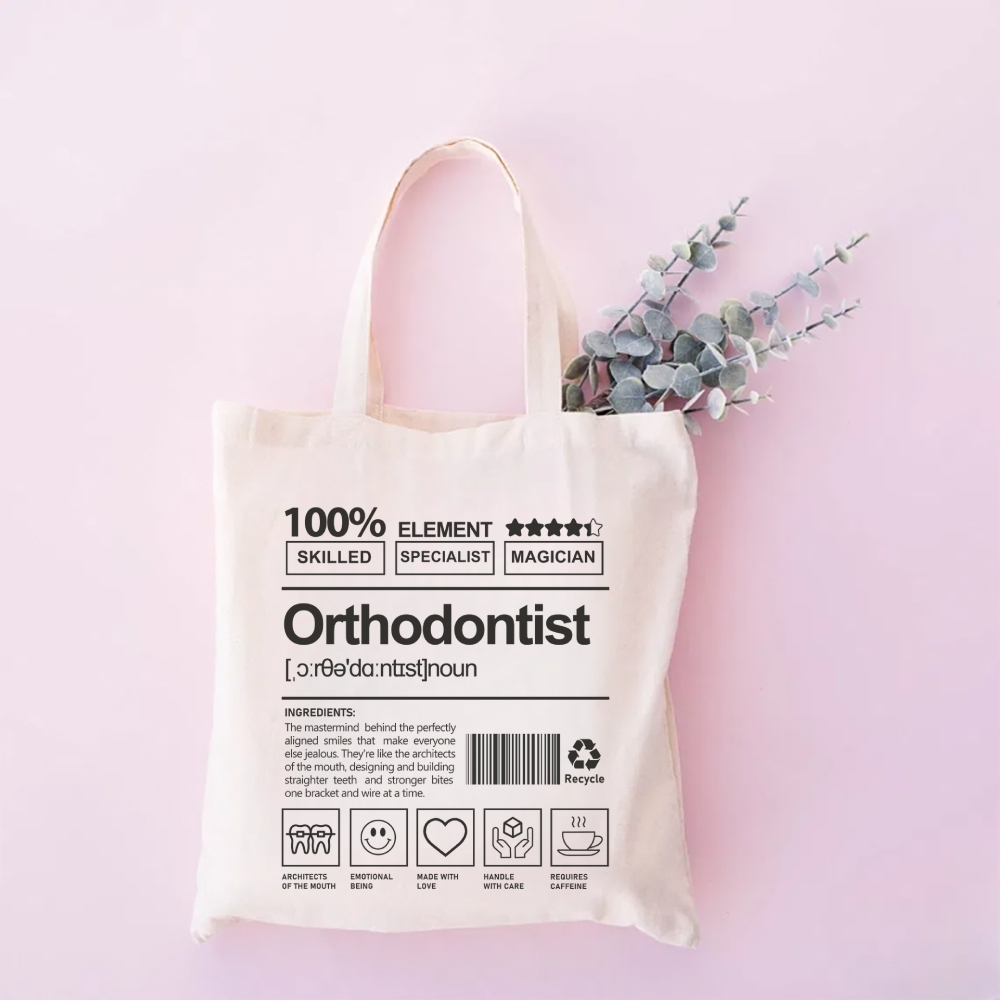Orthodontist Tote Bag-moweekender