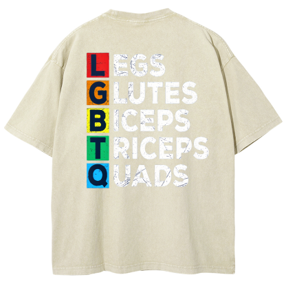 Legs Unisex Vintage Washed Short Sleeve T-Shirt-moweekender