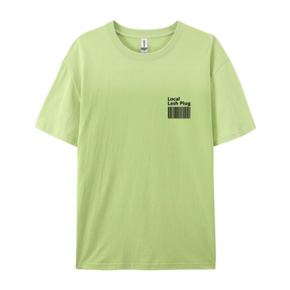 Local Lash Plug Casual Short Sleeve T-Shirt-moweekender
