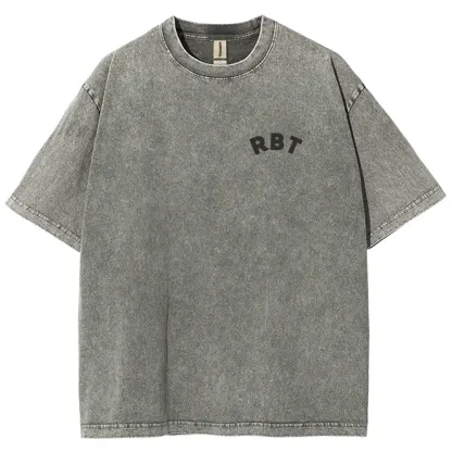 Registered Behavior Technician Unisex Fit Washed T-Shirt-moweekender