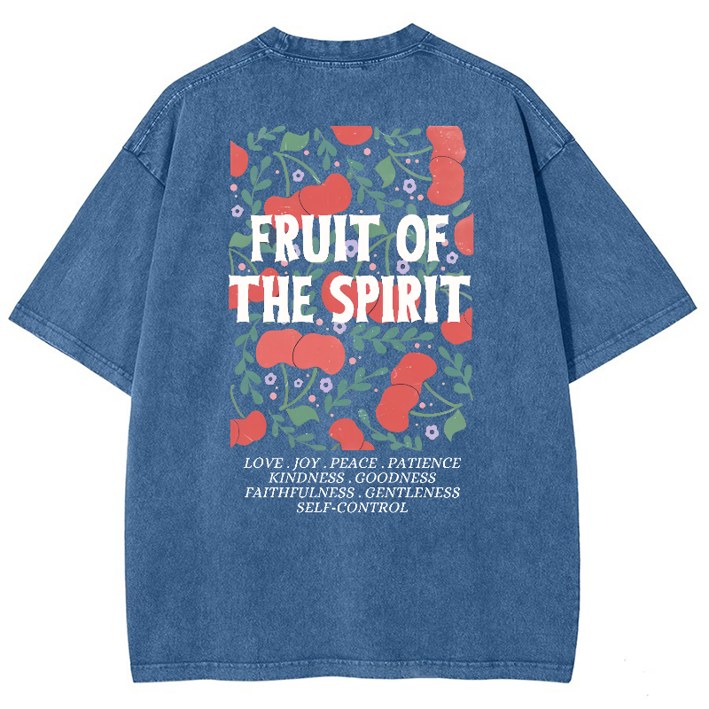 Vintage Snowflake Washed T-Shirt-moweekender