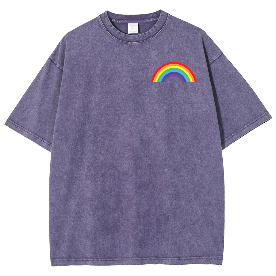 Pride Lift Unisex Vintage Washed Short Sleeve T-Shirt-moweekender