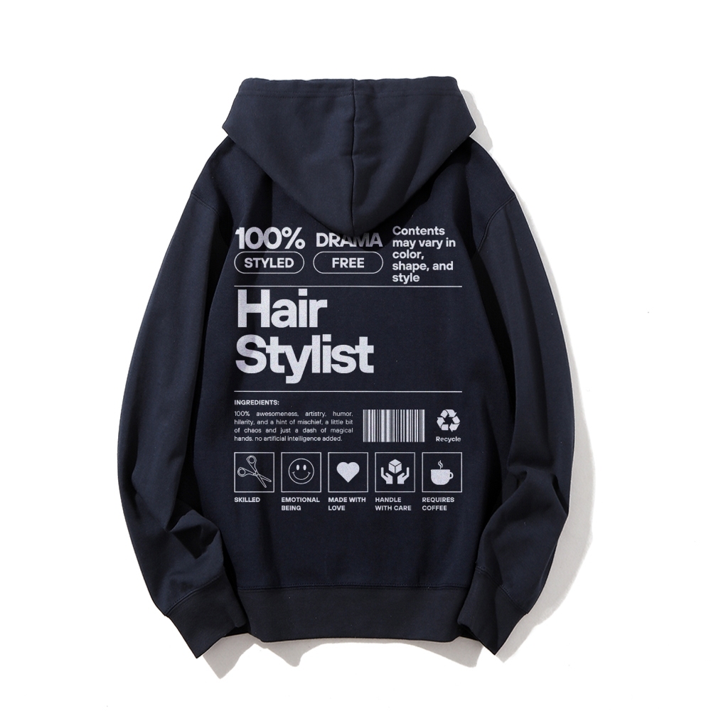 Hair Stylist Casual Hoodie-moweekender