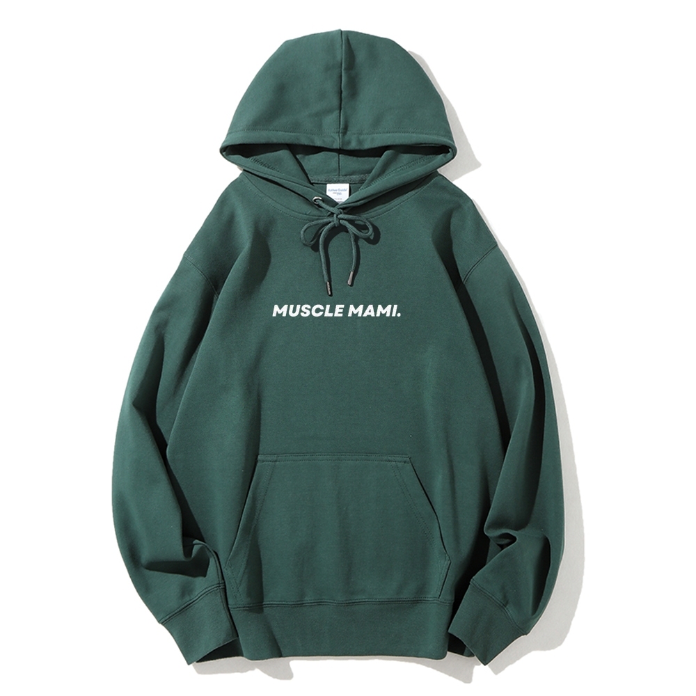 Muscle Mami Long sleeved Hoodie-moweekender