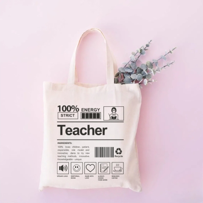 teacher Tote Bag-moweekender