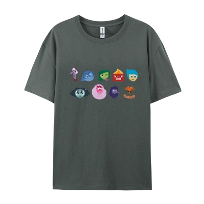 It's Okay To Feel All The Feels Casual Short Sleeve T-Shirt-moweekender